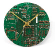 Horloge "circuit imprim�"