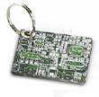 Porte-cl�s "circuit imprim�"