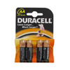 4 piles Duracell : AA/LR6