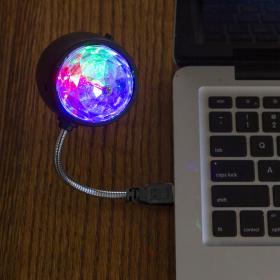 Mini boule disco USB
