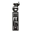 Bookmark "Cat & Fish"