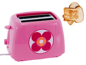 Pink smart toaster