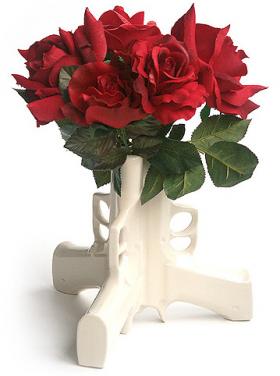 'Guns & Roses' Vase