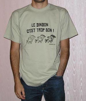Men's T-shirt - Kaki - L