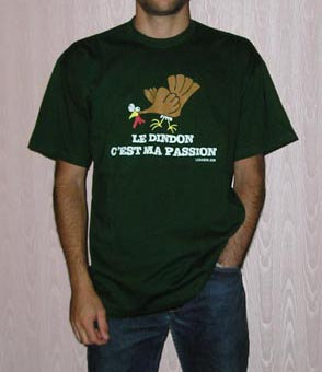 Men's T-shirt - Dark green - M