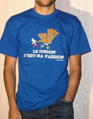 T-shirt Homme - Bleu roi - M