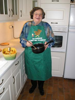 Green apron