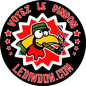 Sticker Votez dindon