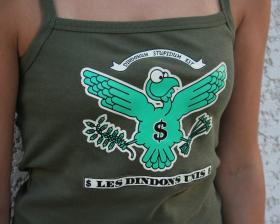 Woman Tank top 'Dindons unis' - One size fits all