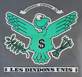 Men T-shirt 'Les Dindons Unis' - L