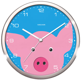 Horloge Cochon