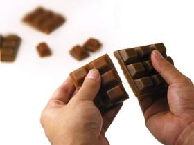 Chocolate magnets