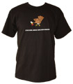 T-shirt "Jamais sans mon dindon" - Size S