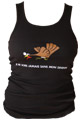 Tank top "Jamais sans mon dindon" - Size S