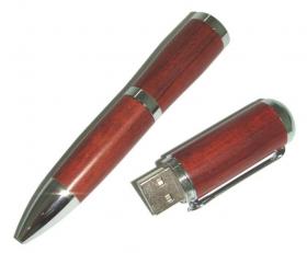 Wooden Pen / Flash drive 512 Mo