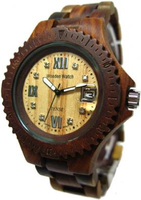 Montre en bois - Mod�le sport