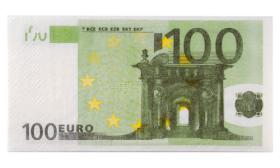 Serviettes euros