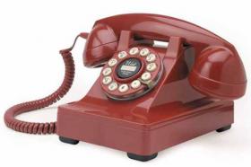 Retro Phone (Red)