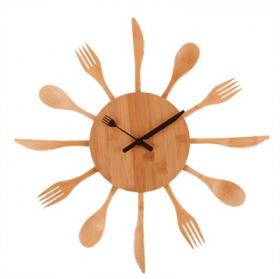 Clock Kitchen (Wood)