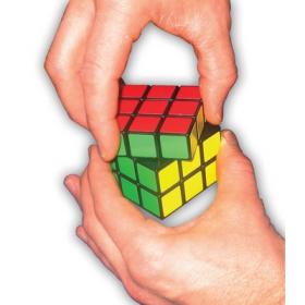 Rubik's Cube Pepper Grinder