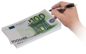 Bloc-notes 100 euros