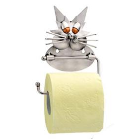 Le chat - Drouleur papier toilette