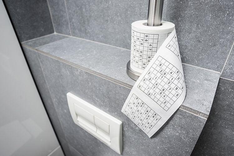 Papier toilette Sudoku, Design