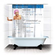 Social Shower Curtain