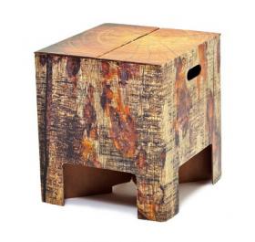 Tabouret en carton