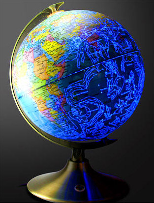 Globe Terre & ciel, Science & nature