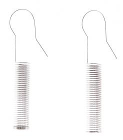 Boucles d'oreilles Ressorts (platine)