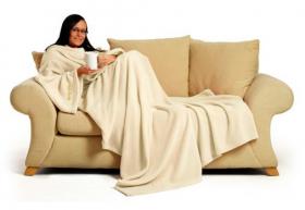 Sleeve blanket (cream)