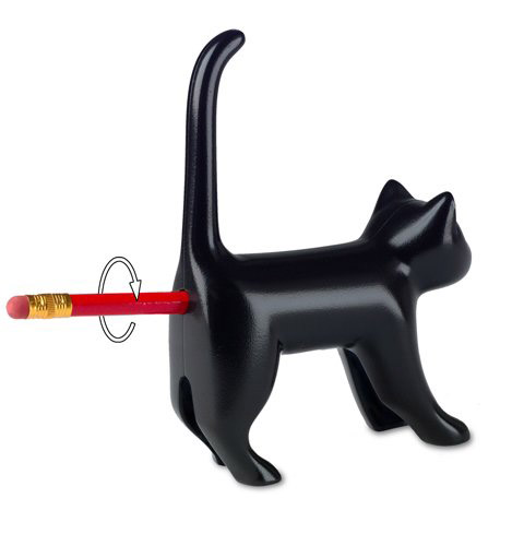 Chat taille-crayon noir - 15,90 €