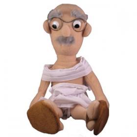 Gandhi puppet