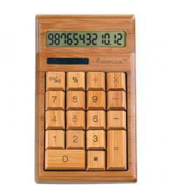 Wooden calculator