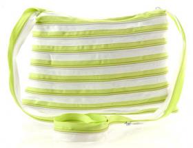 Zip-It Bag (Green & white)