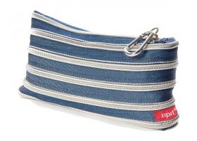 Porte-monnaie Zip-It (jeans & argent)