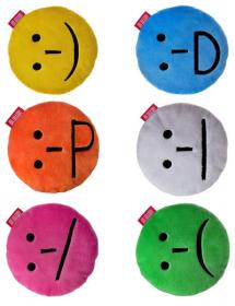 Smiley pillows