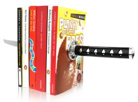 Katana bookends