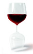 Double wine glass