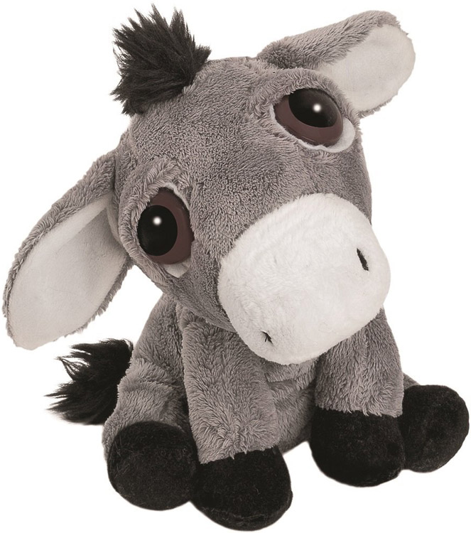 large stuffed donkey