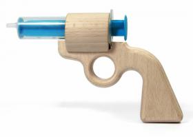 Aqua Joe Wooden water gun