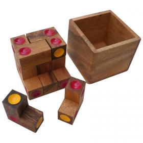 Puzzle Dice box