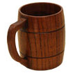 Wooden beer cup