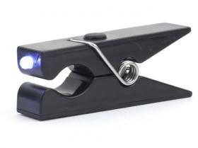 Clothespin Bike Light