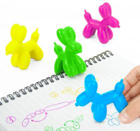 Crayons Chiens ballons