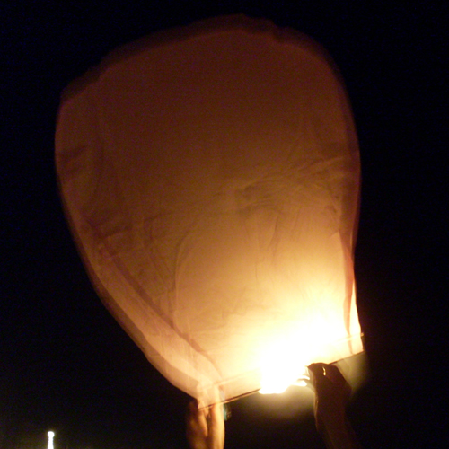 Lanterne Volante Origine et histoire d'un petit ballon d 'air chaud.