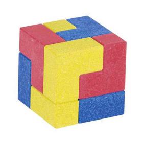 Puzzle Cube (curved stone)