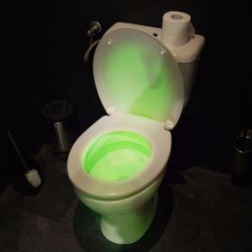 Lumière de toilettes