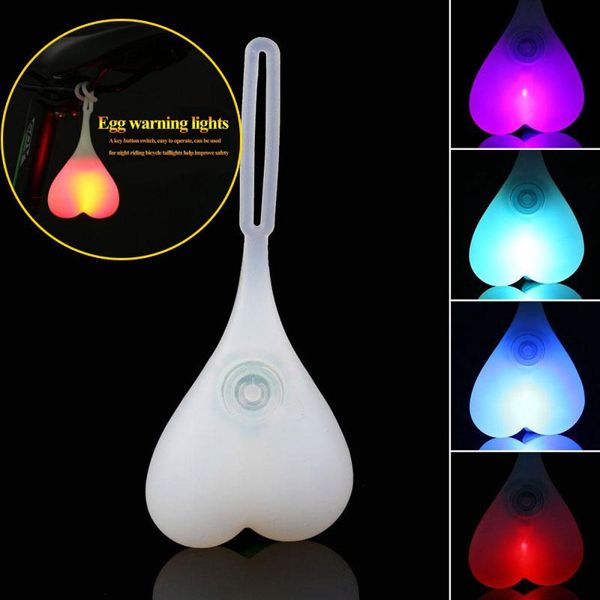 Lampe LED testicules Lampe pour vélo avec 3 modes d'éclairage